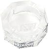 Unbekannt RAW Crystal Glass Ashtray, ys/m, Transparent