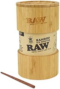 RAW Bamboo Six Shooter | For King Size Cones