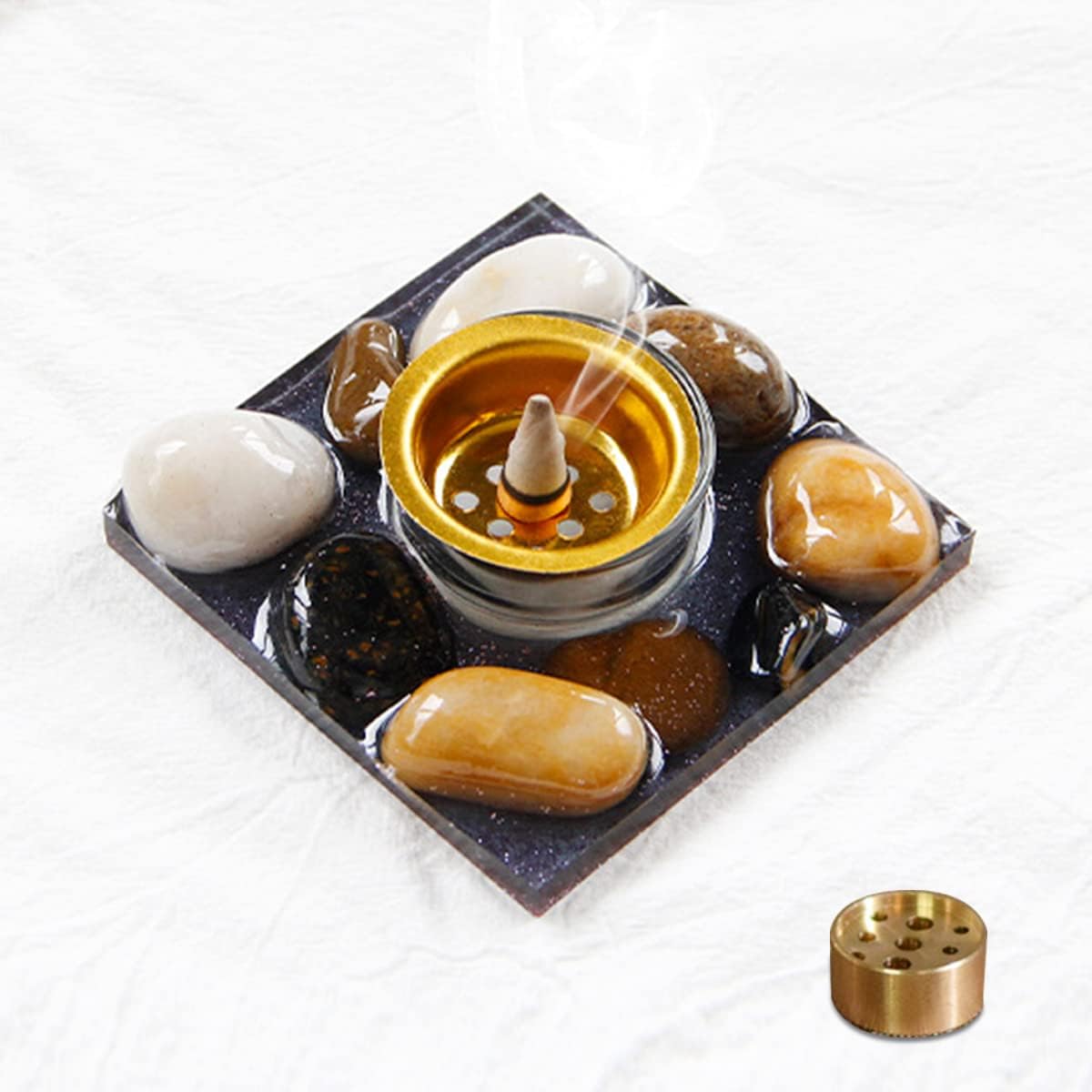 Crystals and Healing Stones, Healing Crystals Set for Abundance and Prosperity, Spiritual Crystals and Gift for Metaphysical, Witchcraft, Meditation, Manifestation, Zen, Reiki, Fengshui