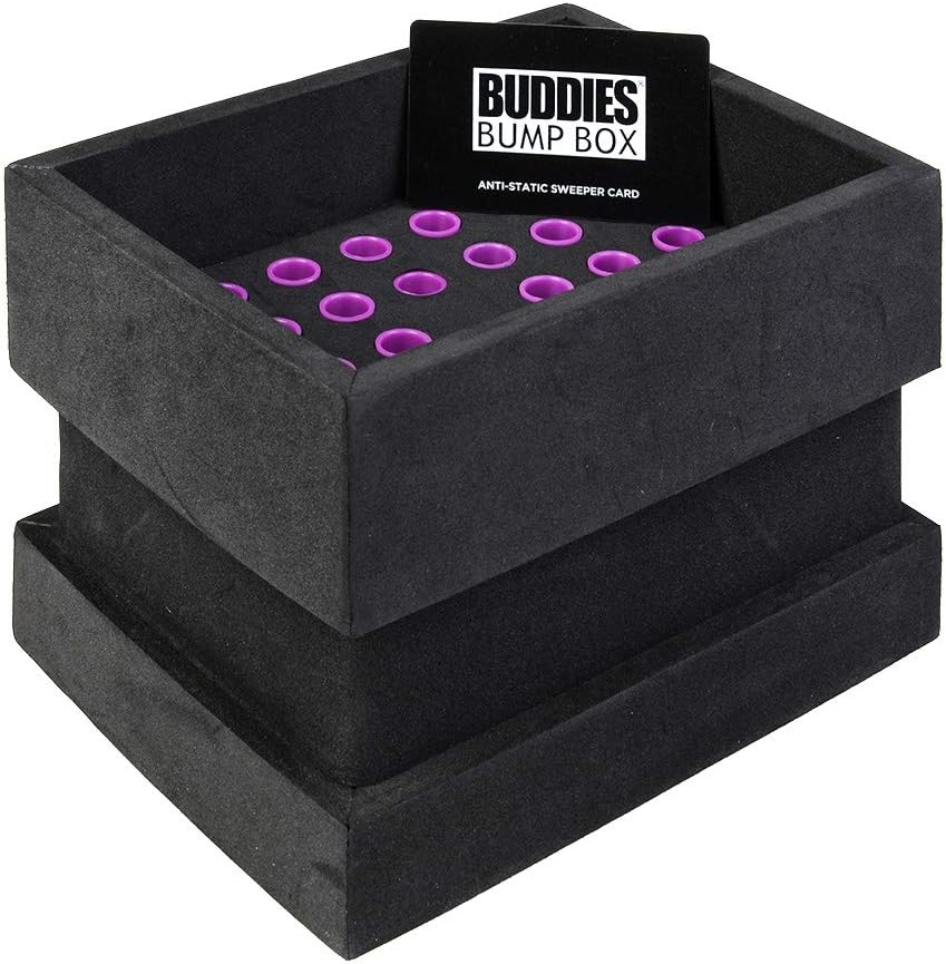 Buddies Bump Box Filler for 1 1/4 Size Pre Rolled Cones - Fills 34 Cones Simultaneously
