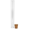King Size Cork Cap Glass Pre-roll Tubes | 115mm | 100pc
