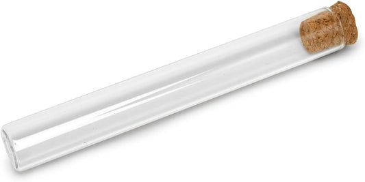 King Size Cork Cap Glass Pre-roll Tubes | 115mm | 100pc