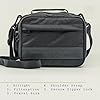 Smell Proof Bag With Combination Lock - Large 9” x 7.5” x 4” Size Holds Up To 3 Ounces, Plus x2 Resealable Stash Bags, Storage Case with Combination Lock