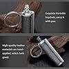 YUSUD 2 Pack Permanent Match Infinity Lighter with Multitool Keychain, Reusable Waterproof Match Strike Anywhere, Forever Flint Fire Starter for Outdoor Survival Tool for Men (Fuel Not Included)