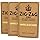 ZIG-ZAG Unbleached Single Wide Rolling Papers, Carton of 3 packs, 100 Leafs per Pack, Lightweight Slow Burning Paper, 100% Natural Gum Arabic, No Bleach, Authentic - 300 sheets