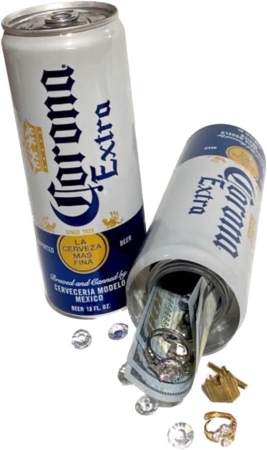 Fake Corona Beer Can Safe Diversion Secret Stash Safes with Hidden Storage to Hide Money Jewelry Anything