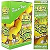 Juicy Jays Terp Enhanced Hemp Wraps Variety Pack Bundle of Mixed Flavours (4 Packs of 2 - 8 Wraps Total) - Made From Natural Toasted Hemp, Non Tobacco Comes With A Limited Edition Ovrflo Distribution Tube.