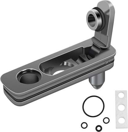 YUSUD Lighter Gasket Seal, Metal Repair Kit with Cotton Felt Pad, Anti-Evaporation Accessories for Lighter Insert