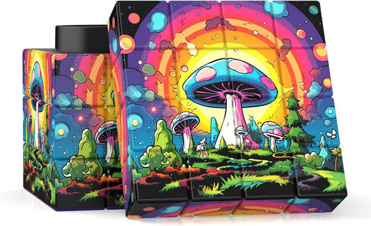 Square Kitchen Helper Spice Grinder 60mm,Blue Mushroom