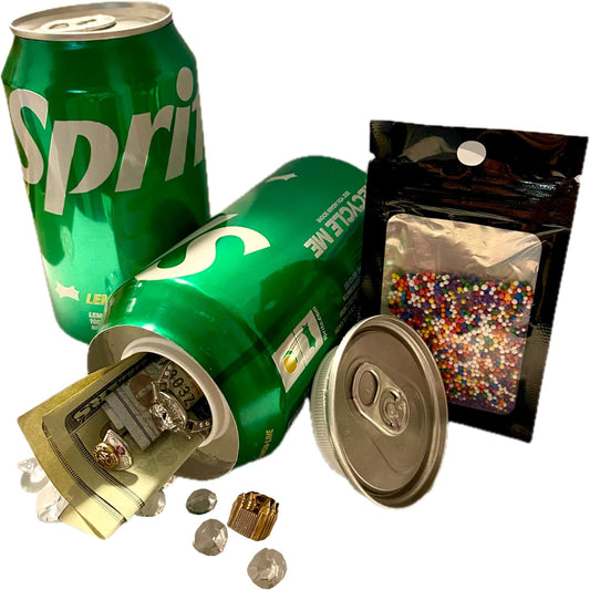 Soda Can Safe Soda Diversion Safe Security Decoy Stash with 4 inch Deep Hidden Compartment Compatible Replacement for and MFG by The Coca Cola Co. Comes With Smell Proof Bag to Hide Valuables