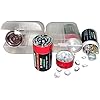 D-Size Battery Diversion Safe Fake Battery Decoy Can Safe 2 Pack with Exclusive Security Storage Case A Must Have To Keep Prying Hands And Eyes Away Realistic Looking Batteries Hide Money Jewelry More