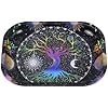 Rolling Trays Premium Metal Tray with Design - Perfect Size for Home Or Travel Accessories, Lifetree