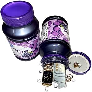 Jelly Jar Diversion Safe Jelly Stash Safe Jelly Jar Can Safe jelly jar to Hide money, Jewelry, Valuables or ??? By Smarter Ideas