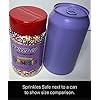 Sprinkles Can Safe Food Stash Sprinkles Diversion Safe Kitchen Stash Large Decorating Topping Jar With Secret Hidden Compartment 4" Deep to Hide Money, Jewelry or Valuables Weighted