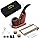 Joyoldelf Smoking Pipe, Wooden Tobacco Pipe with Gift Box, Ebony Tobacco Pipes for Smoking with 9mm Pipe Filter, Tobacco Pipe Stand and Smoking Accessories