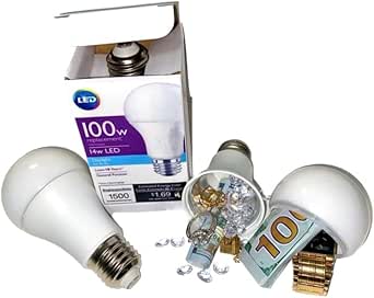 Light Bulb Diversion Safe Light Bulb Can Safe Light Bulb Stash Safe, Only Our Bulb Bank has a Modified DOME you can't see into. Safe to Hide Money Jewelry or ???